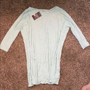 Turquoise dress/shirt